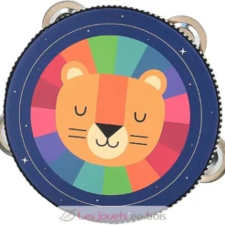 Tambourin arc-en-ciel Andy Westface - Vilac
