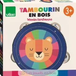 Tambourin arc-en-ciel Andy Westface - Vilac