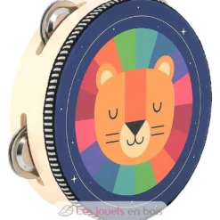 Tambourin arc-en-ciel Andy Westface - Vilac