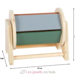 Tambour rotatif Montessori en bois - Small foot