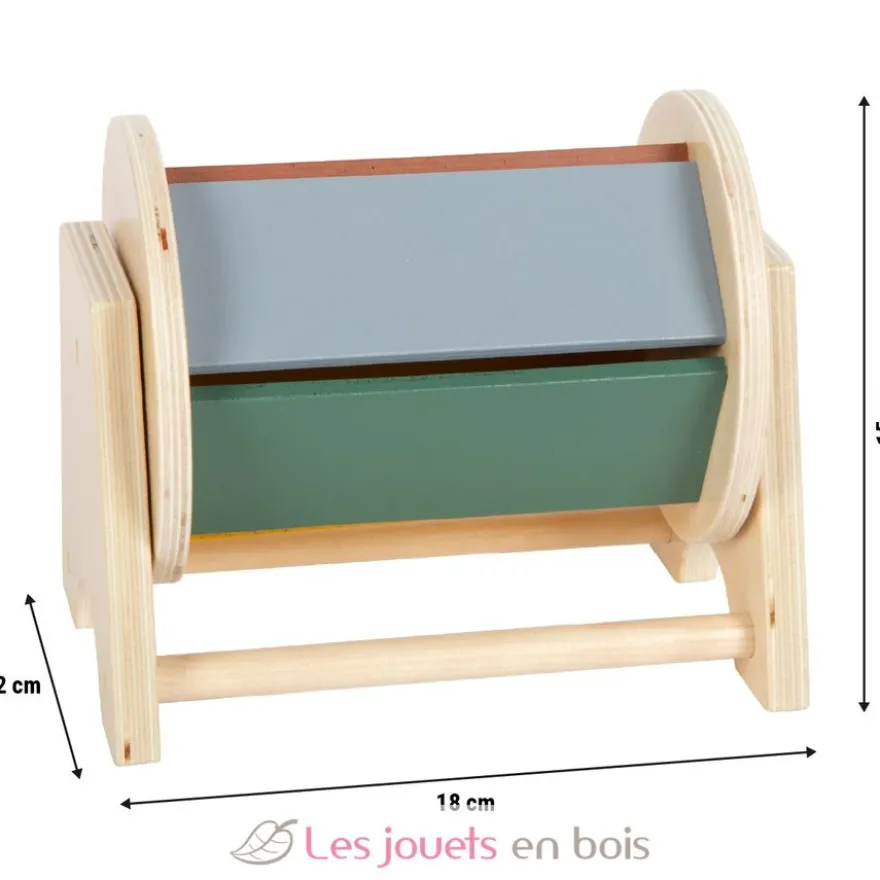 Tambour rotatif Montessori en bois - Small foot