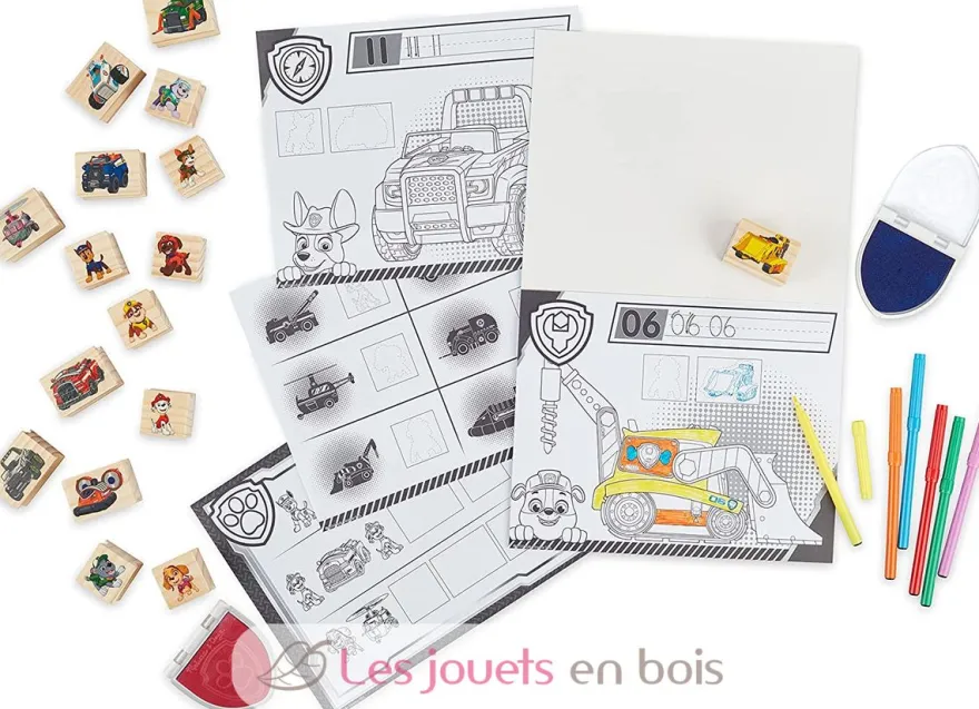 Tampons en bois PAW Patrol - Melissa & Doug