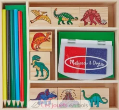 Tampons encreurs Dinosaures - Melissa & Doug