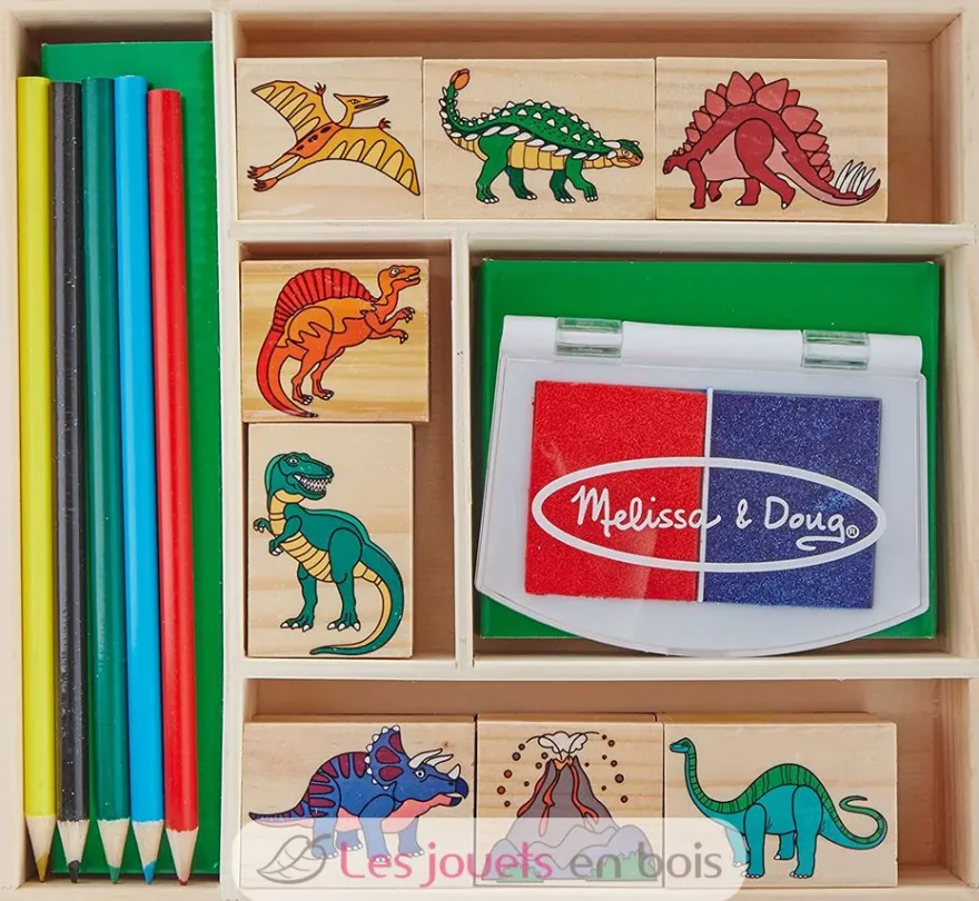Tampons encreurs Dinosaures - Melissa & Doug