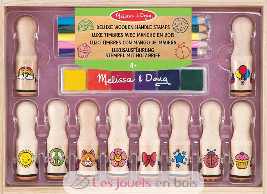Tampons encreurs 1er age deluxe - Melissa & Doug