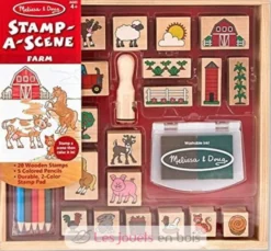Tampons encreurs - La Ferme - Melissa & Doug