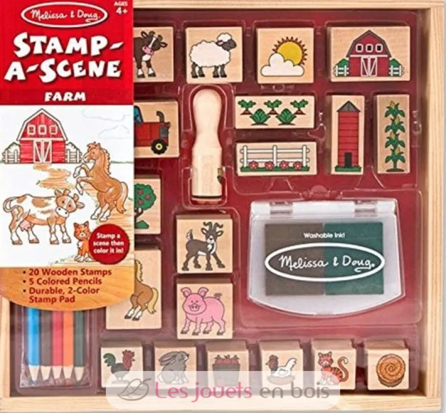 Tampons encreurs - La Ferme - Melissa & Doug