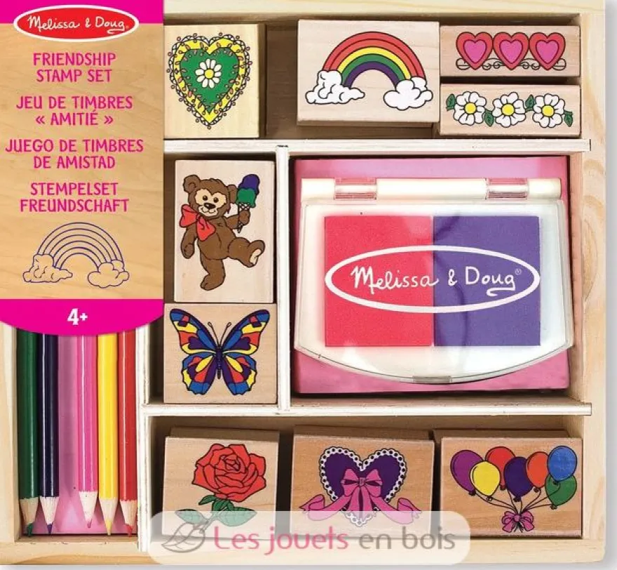 Tampons fête amour et amitié - Melissa & Doug