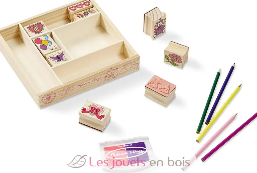 Tampons fête amour et amitié - Melissa & Doug