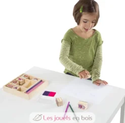 Tampons fête amour et amitié - Melissa & Doug