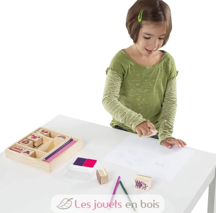 Tampons fête amour et amitié - Melissa & Doug