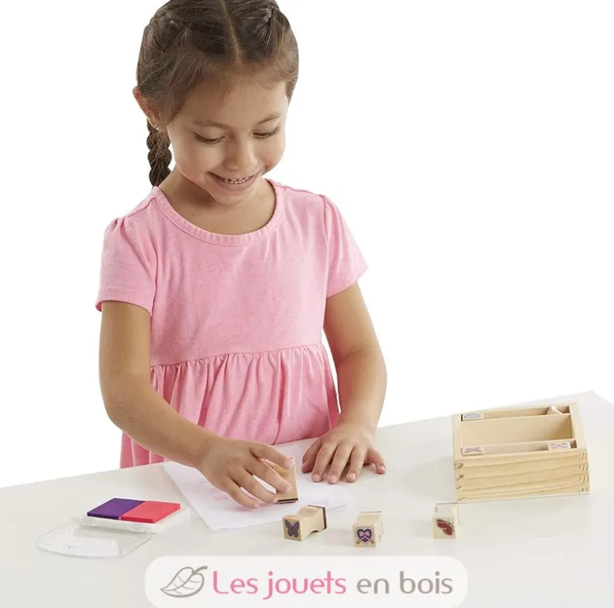 Tampons Papillons et Coeurs - Melissa & Doug
