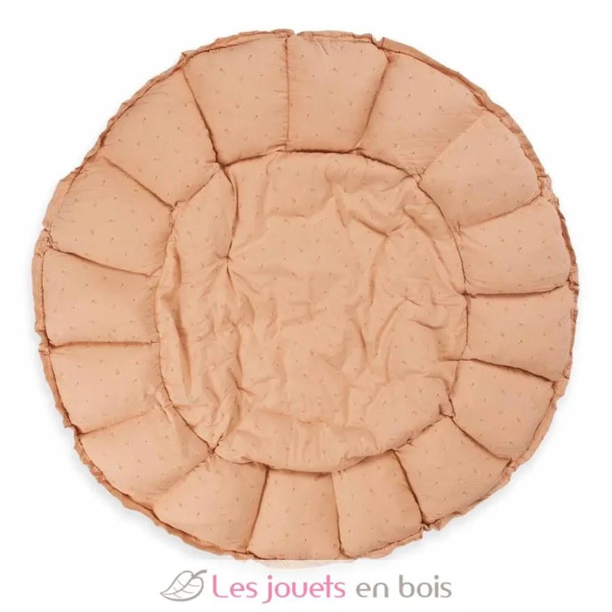 Tapis de jeu bébé coton bio Bloom Fleuri - Play and Go