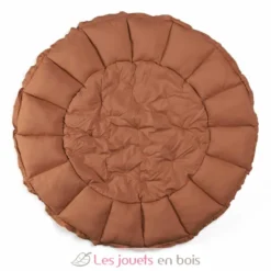 Tapis de jeu bébé coton bio Bloom Tawny Brown - Play and Go