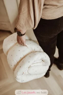 Tapis de jeu bébé coton bio Bloom Moon - Play and Go