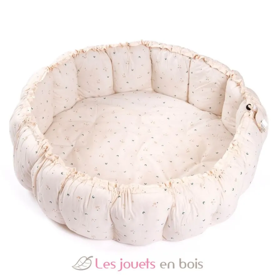 Tapis de jeu bébé coton bio Bloom Moon - Play and Go