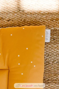 Tapis de jeu Boho jaune moutarde Gloop