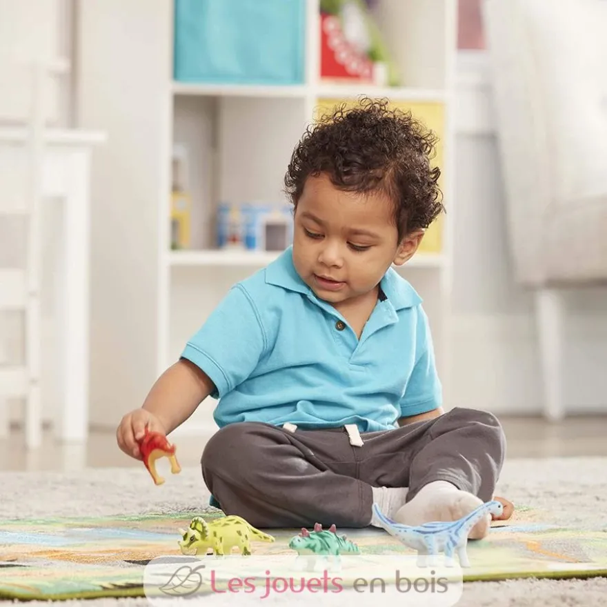 Tapis de jeu décor préhistorique - Melissa & Doug
