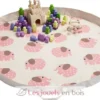 Tapis de jeu éléphant rose - 3 Sprouts