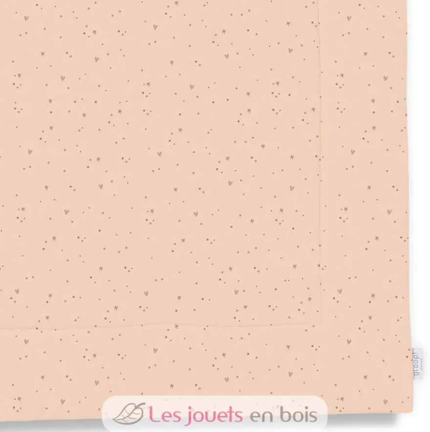 Tapis de jeu Pink Sparkle beige rose Gloop
