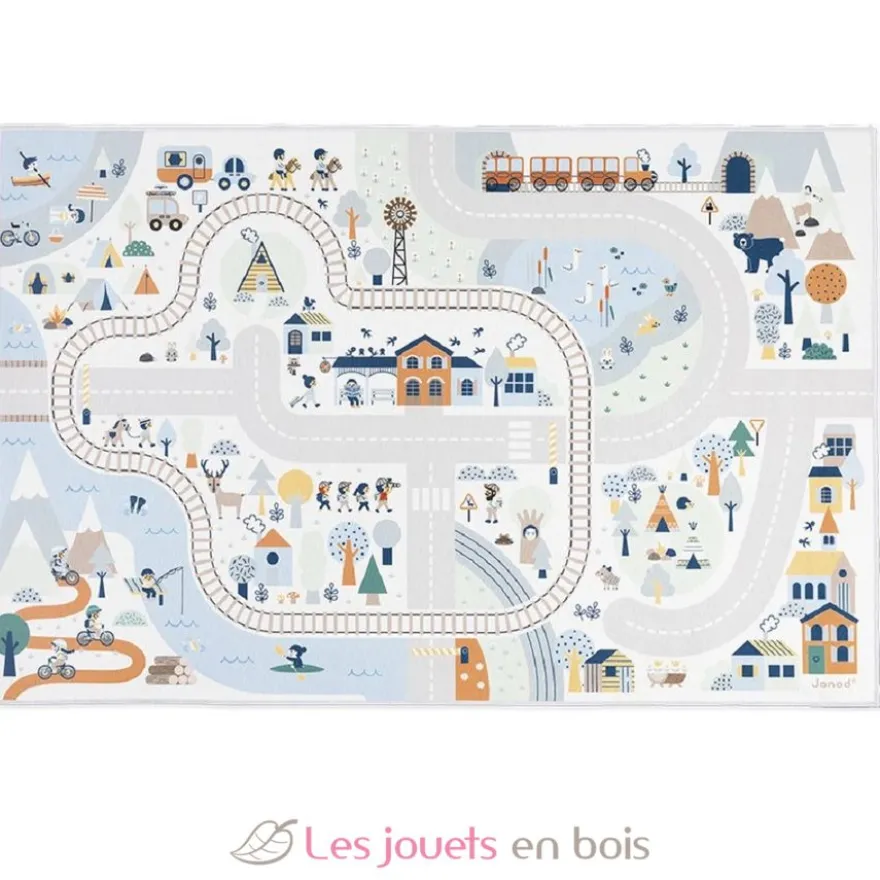 Tapis de jeu Vallée blanche - Janod