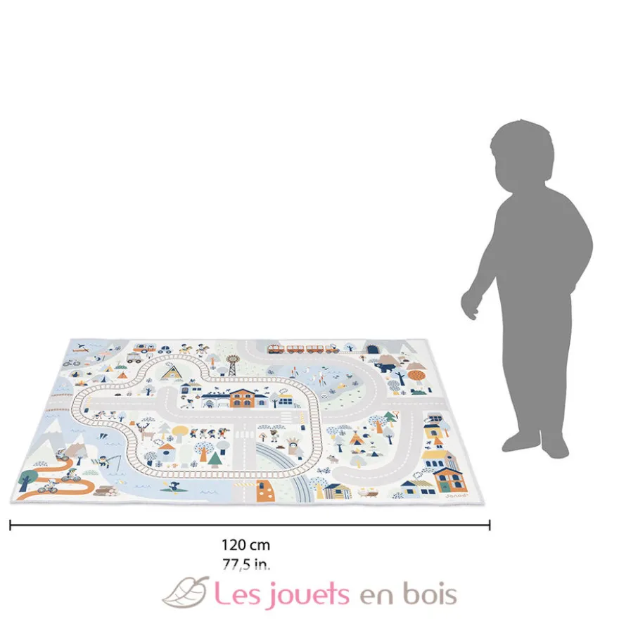 Tapis de jeu Vallée blanche - Janod
