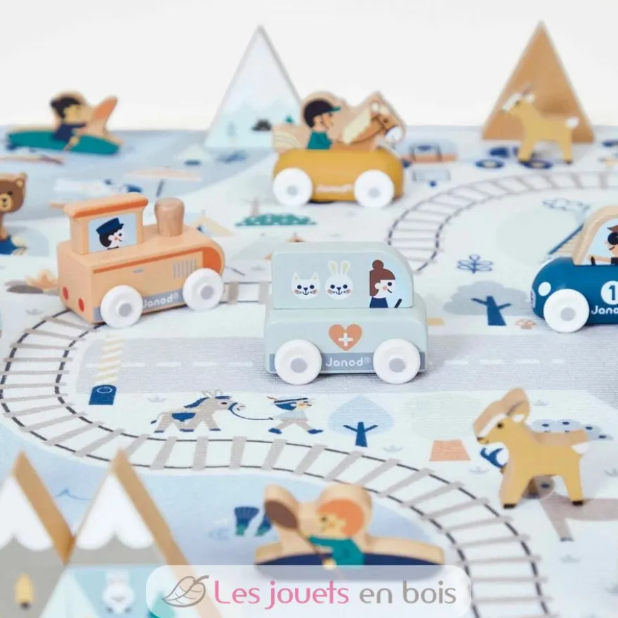 Tapis de jeu Vallée blanche - Janod