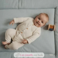 Tapis de parc Pure Soft Bleu - Little Dutch