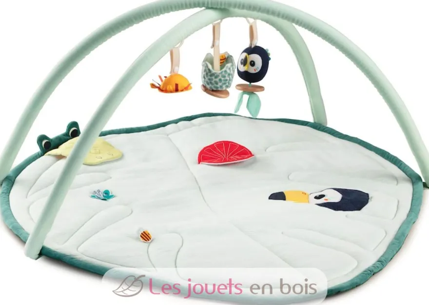 Tapis d'éveil avec arche Jungle - Lilliputiens