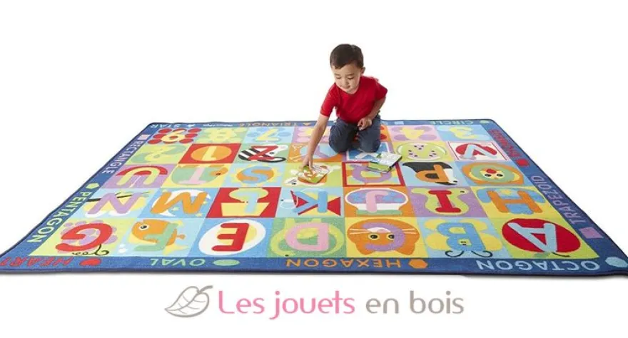 Tapis géant ABC-123 - Melissa & Doug