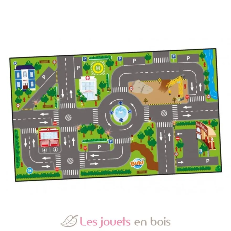 Tapis voiture lumineux - Buki