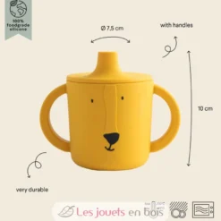 Tasse d'apprentissage en silicone Mr Lion - Trixie