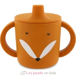 Tasse d'apprentissage en silicone Mr Fox - Trixie