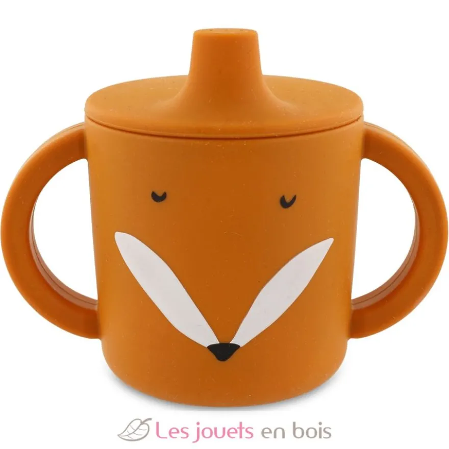 Tasse d'apprentissage en silicone Mr Fox - Trixie