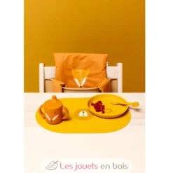 Tasse d'apprentissage en silicone Mr Fox - Trixie