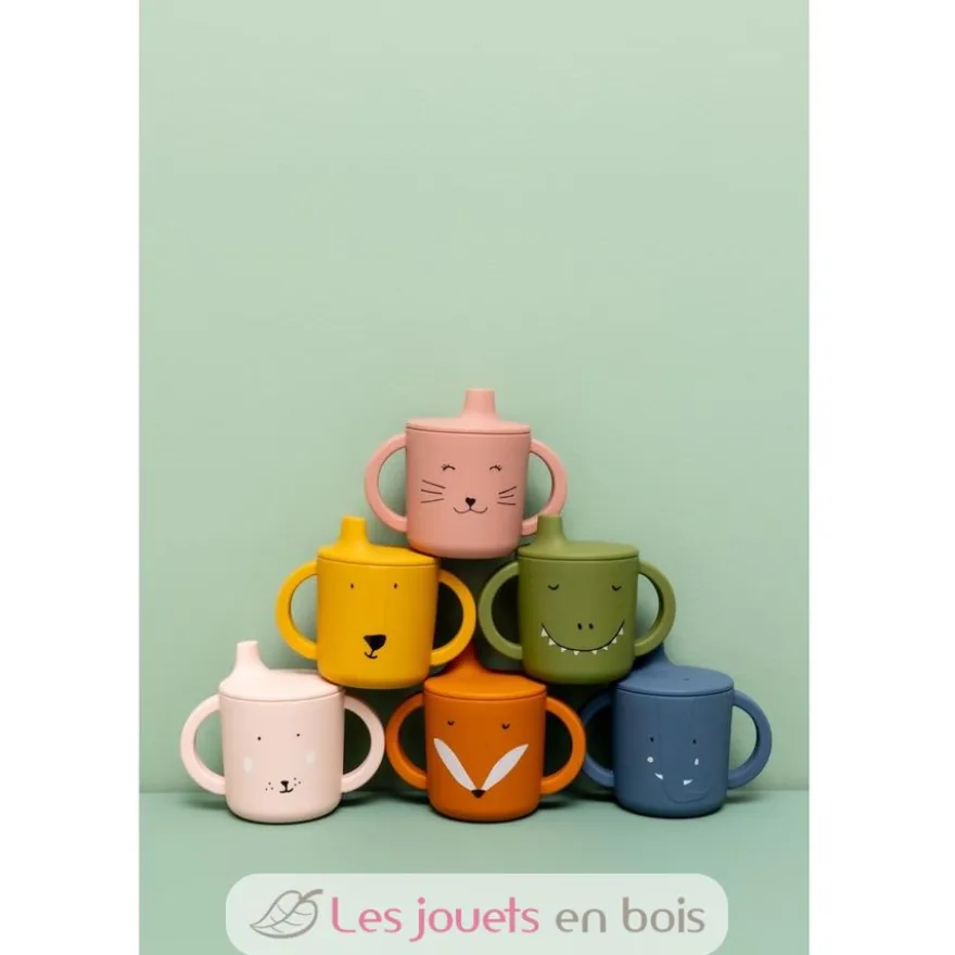 Tasse d'apprentissage en silicone Mr Fox - Trixie