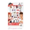 75 Tattoos lavables Manga Kawaï - Buki France