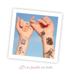 75 Tattoos lavables Manga Kawaï - Buki France