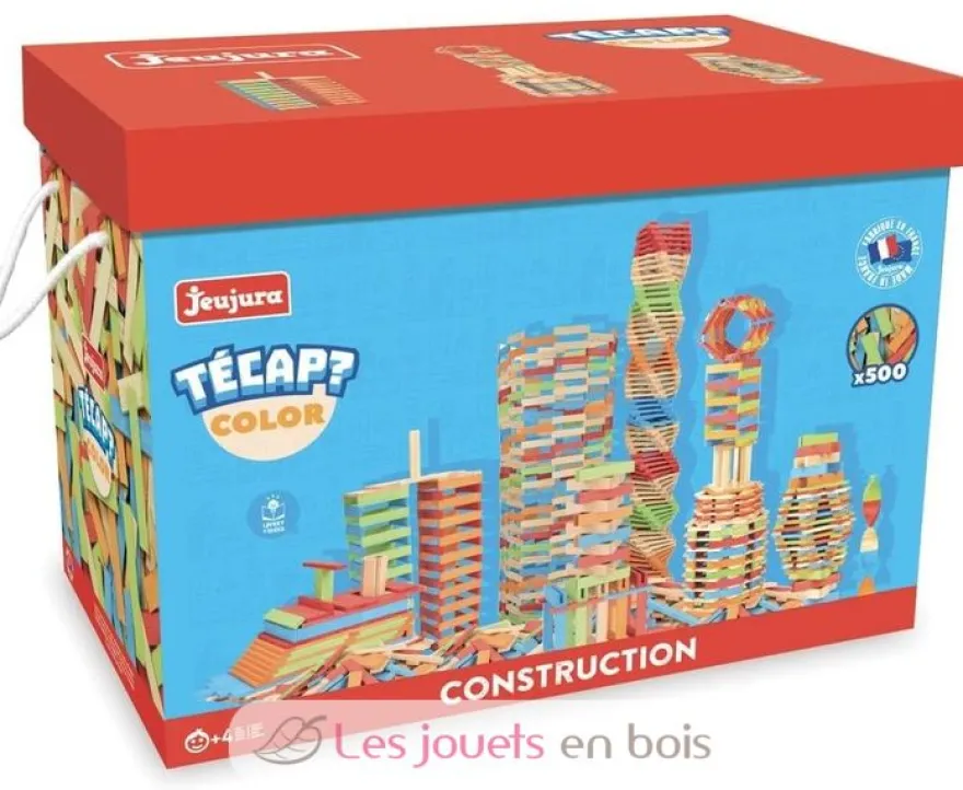 Tecap Color 500 pièces - Jeujura