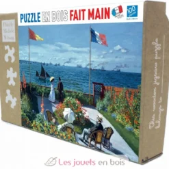 Terrasse à Sainte-Adresse de Monet - Puzzle Michèle Wilson