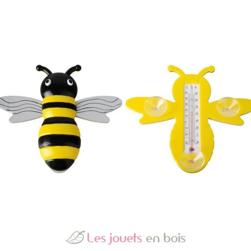 Thermomètre de fenêtre abeille - Esschert Design