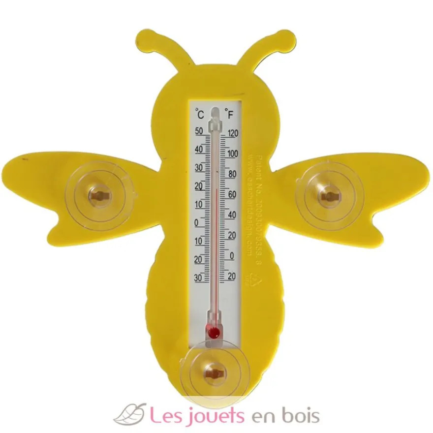 Thermomètre de fenêtre abeille - Esschert Design