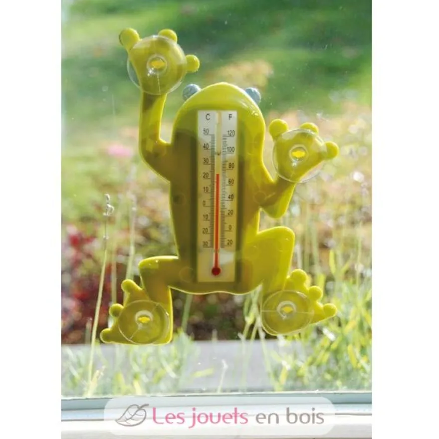 Thermomètre de fenêtre grenouille - Esschert Design