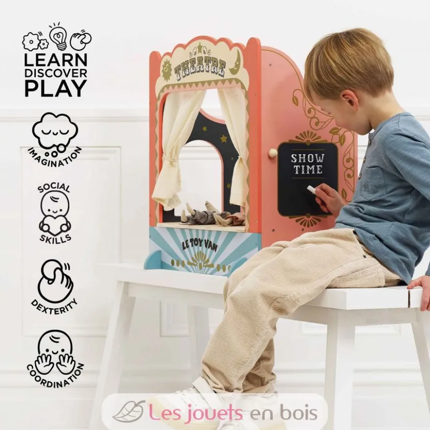 Théâtre de marionnettes en bois de table - Le Toy Van