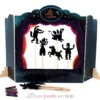 Théâtre des ombres - La petite scène - Bois et feutrine - Vilac