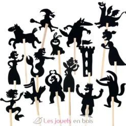 Théâtre des ombres - La petite scène - Bois et feutrine - Vilac