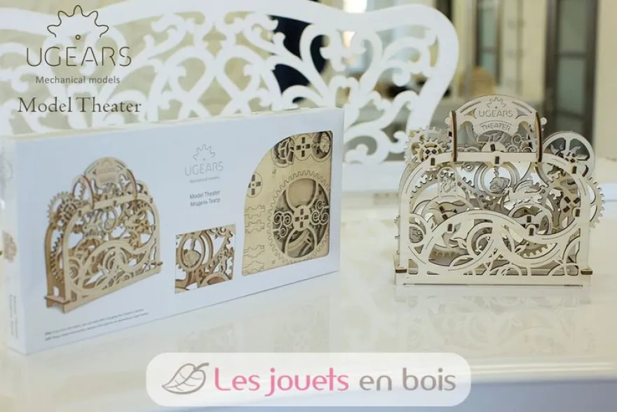 Théâtre - Puzzle 3D mécanique en bois - Ugears