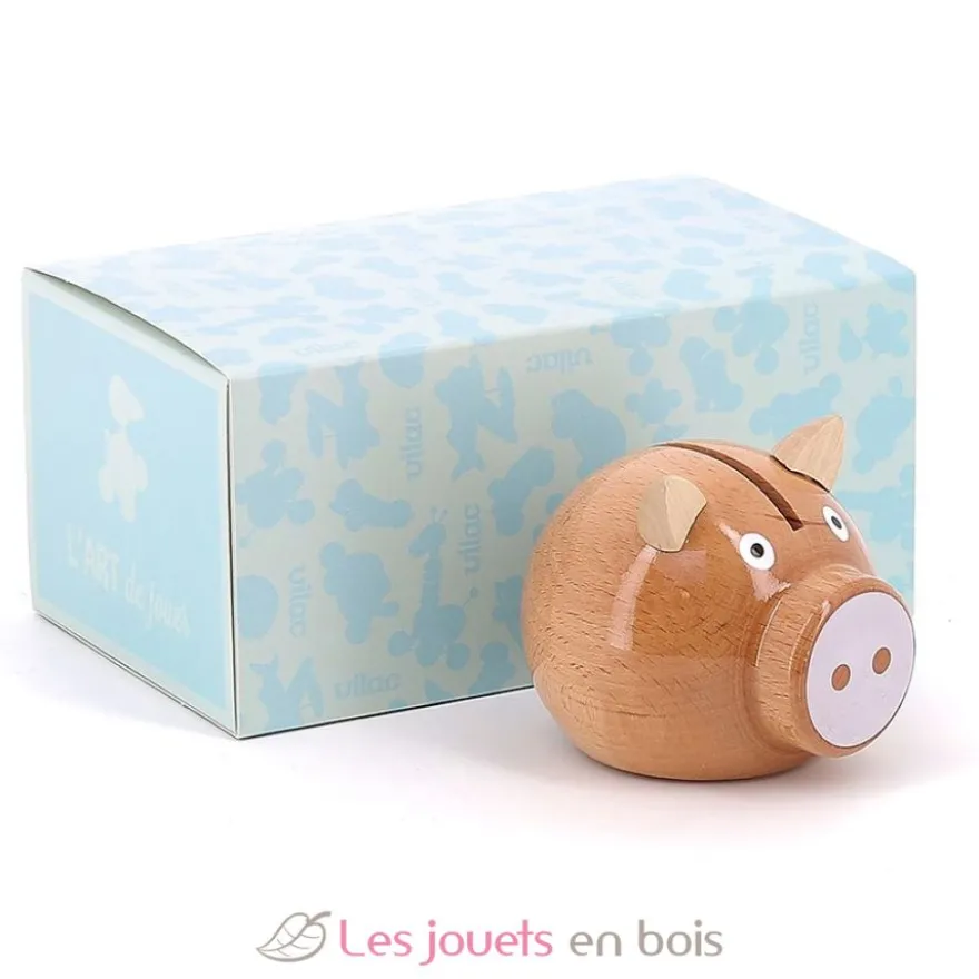 Tirelire Cochon - Blanc - Vilac