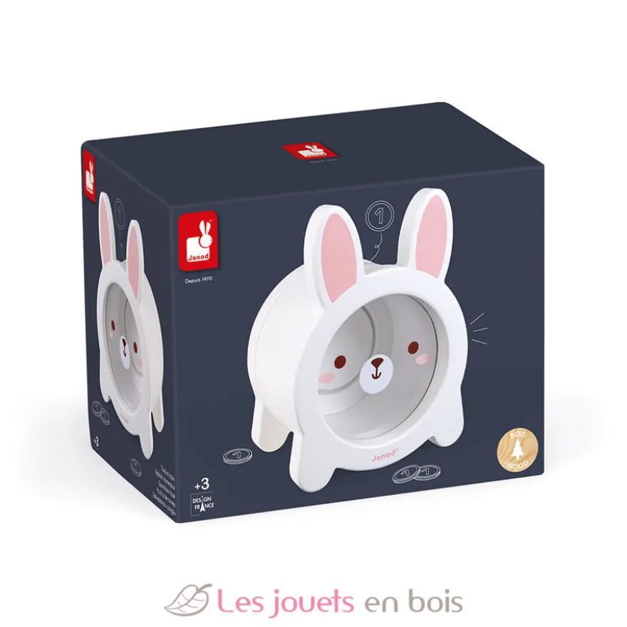 Tirelire Lapin - Janod