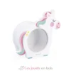 Tirelire licorne en bois blanche - Janod